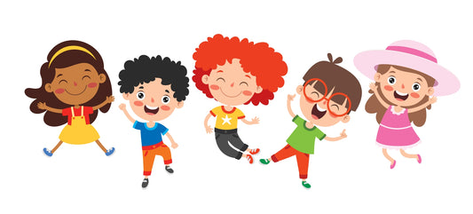 Happy children.