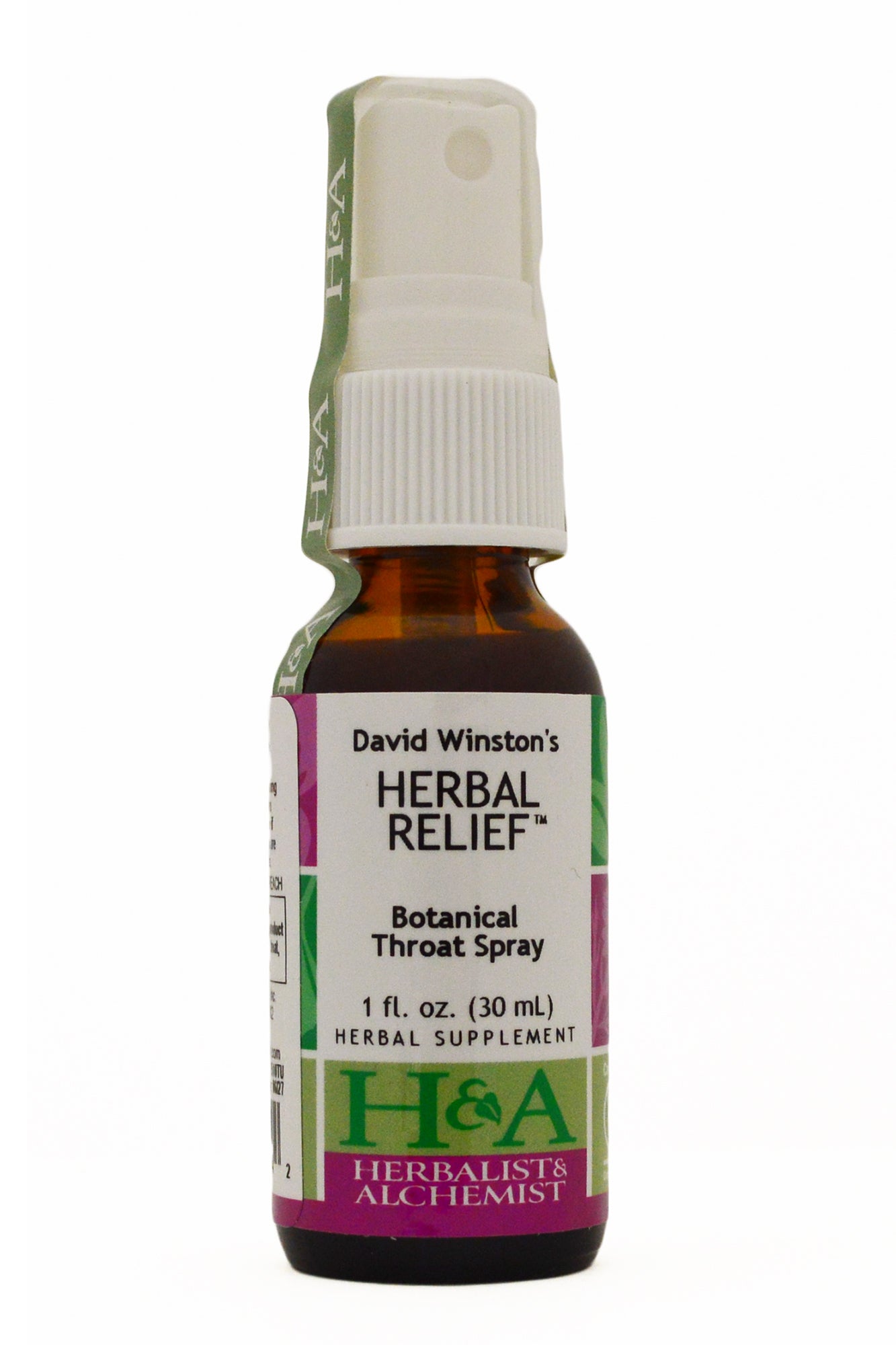 Herbal Relief Botanical Throat Spray.