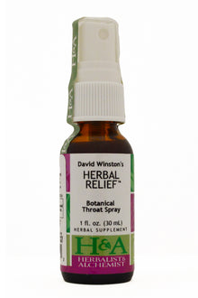 Herbal Relief Botanical Throat Spray.